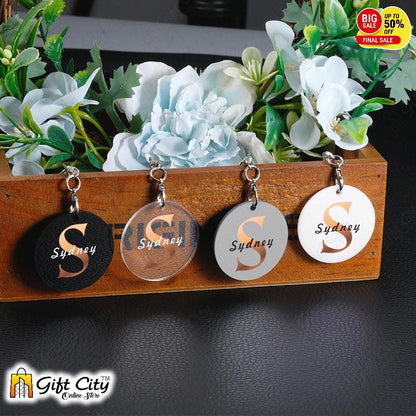 Couple Keychain Customizable Name