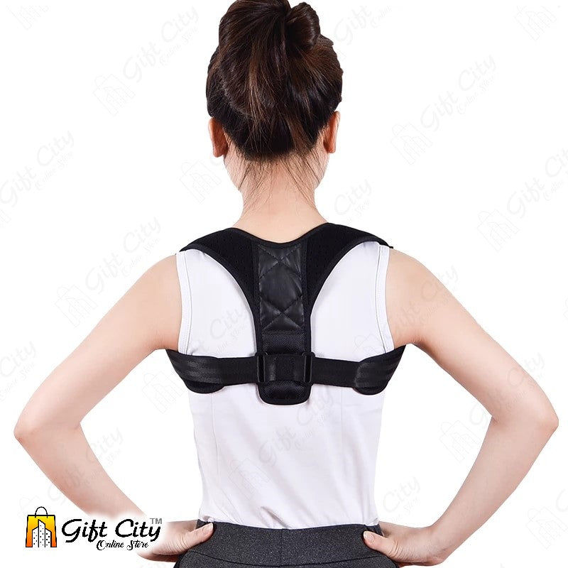  Posture Belt Adjustable Shoulder Support and Back Pain Relief Body