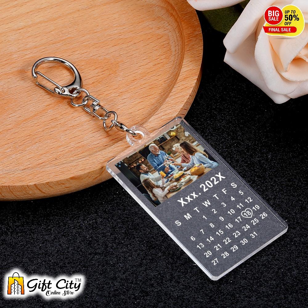 Customizable Photo Keychain Acrylic Car Keychain