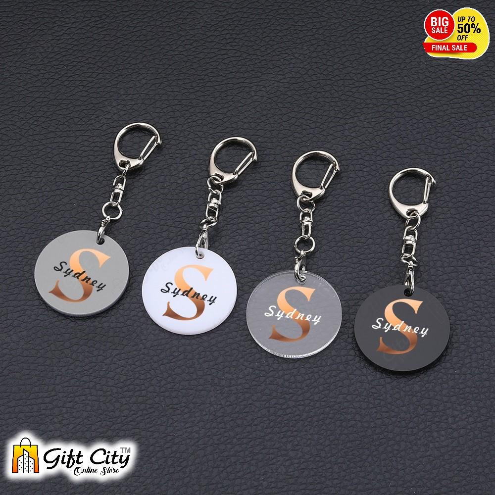 Couple Keychain Customizable Name