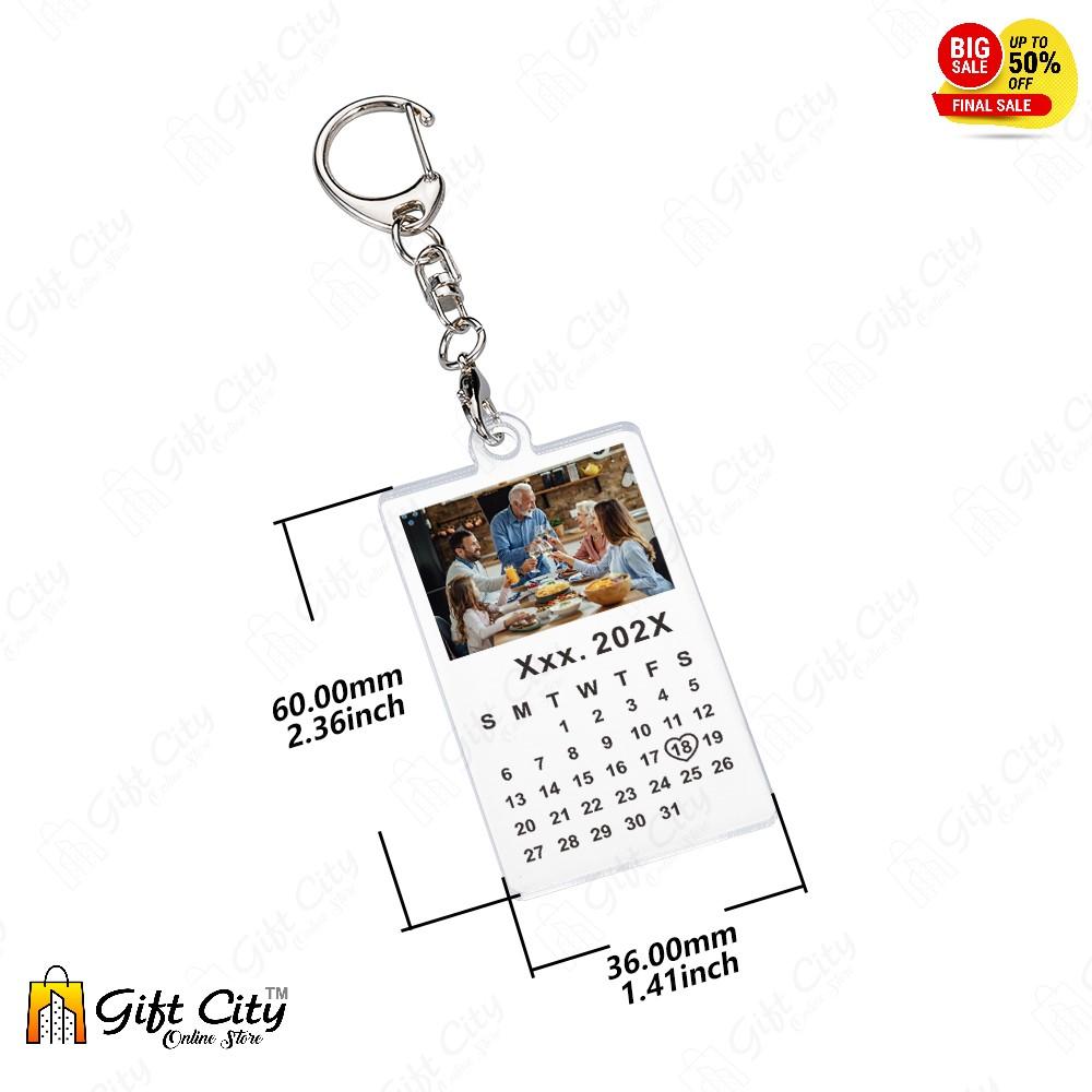 Customizable Photo Keychain Acrylic Car Keychain