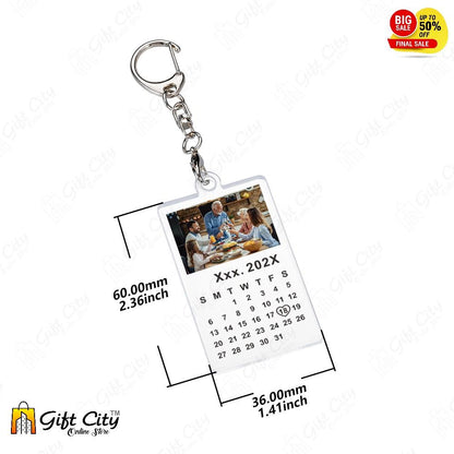 Customizable Photo Keychain Acrylic Car Keychain