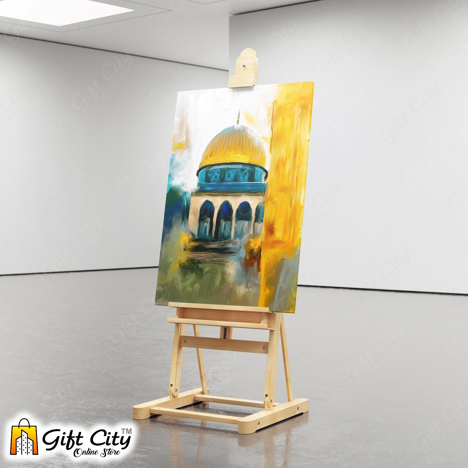 Historical Mosque Art Islamic Canvas Painting 