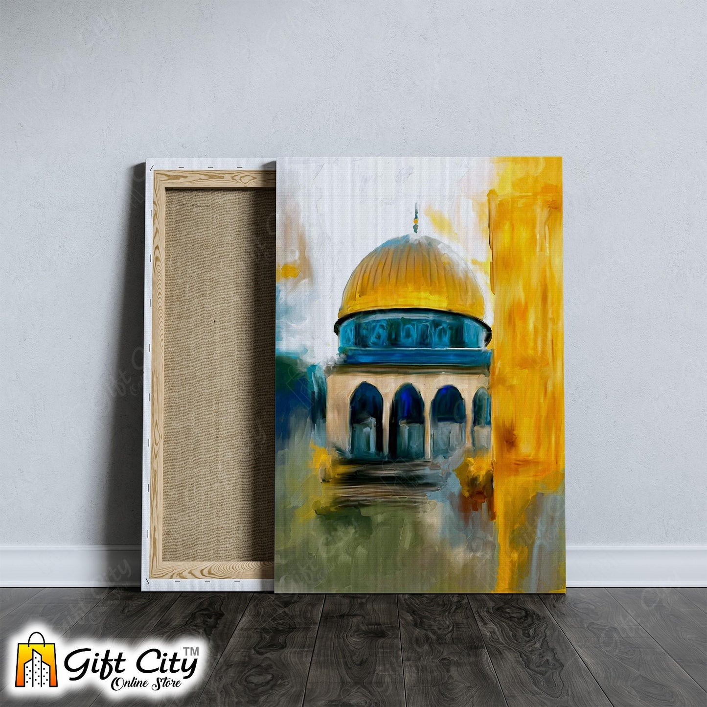 Historical Mosque Art Islamic Canvas Painting 