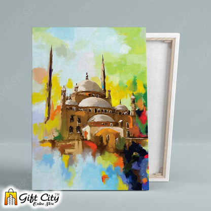 Beautiful Mosque Art Islamic Canvas Painting