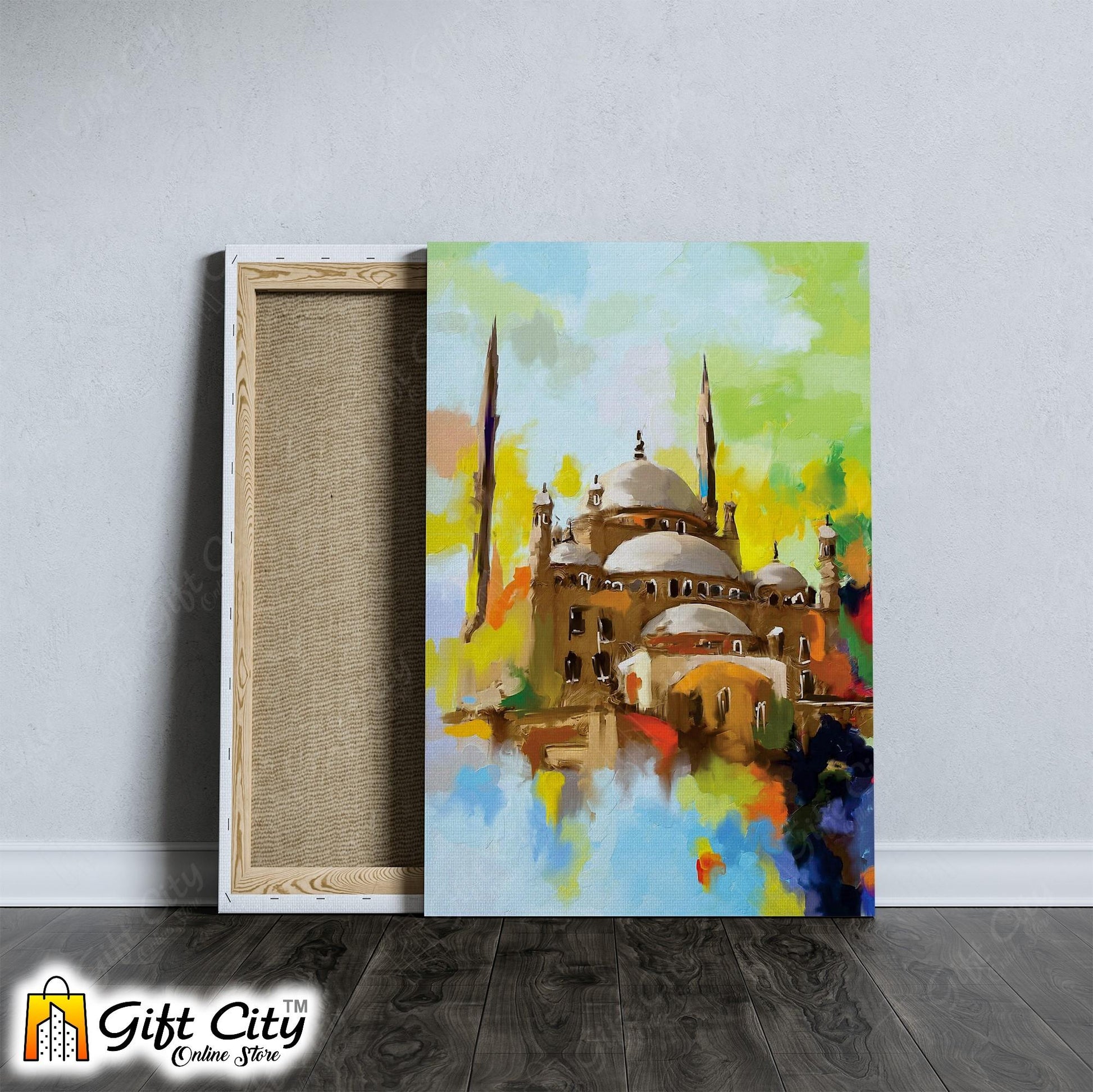 Beautiful Mosque Art Islamic Canvas Painting