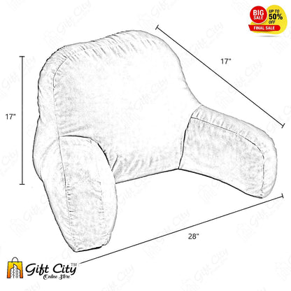 Plush Big Backrest Reading Rest Pillow