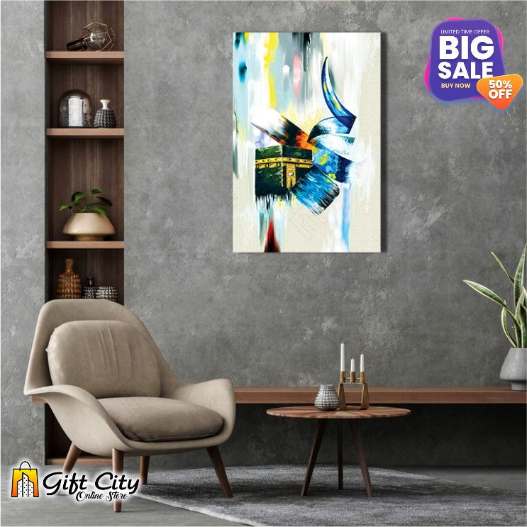 Modern Art Digital Islamic Canvas Painting