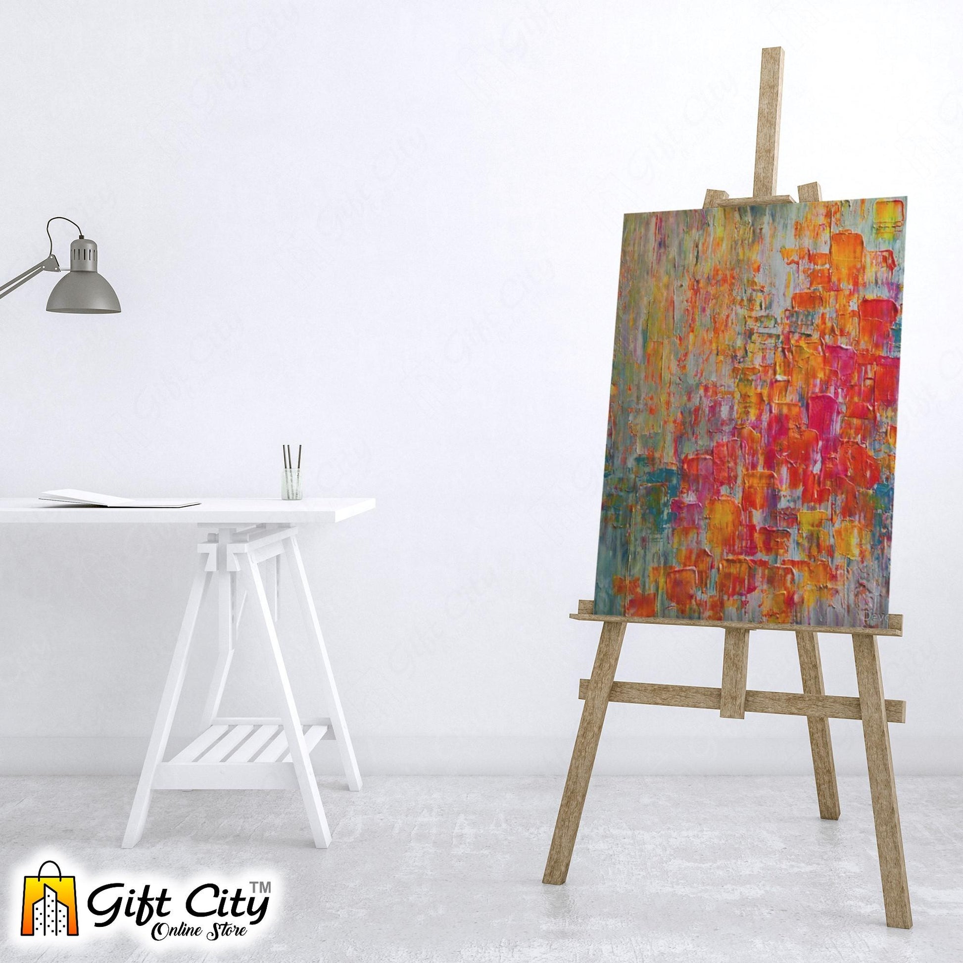 Colorful Art Canvas Painting 