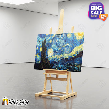 Starry Night Canvas Painting