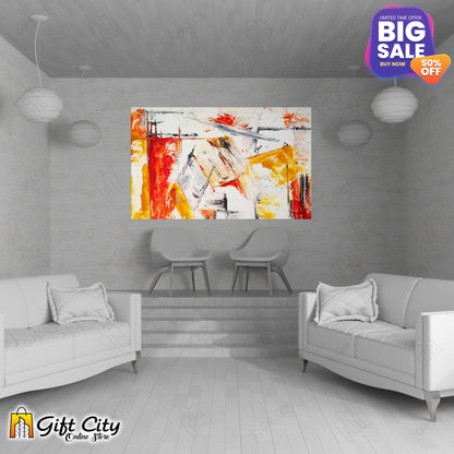 Crazy Abstract Art Canvas Painting