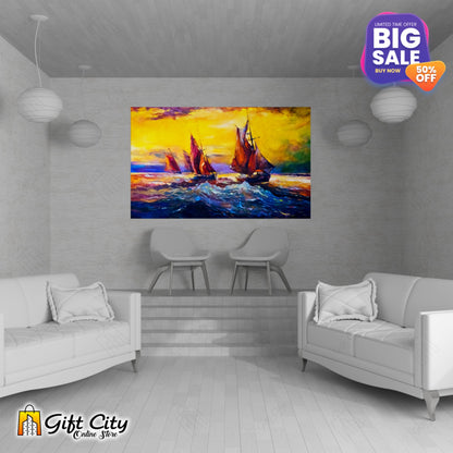 Sail Ship Canvas Painting